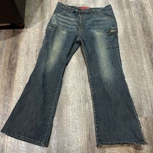 Dagu denim jeans vintage dark wash 36 x 29 cargo Style Denim ‎ Da 9